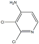 4-氨基-2,3-二氯吡啶,,结构式