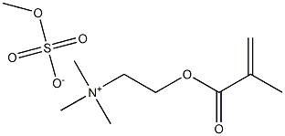 Methacryloyloxyethyltrimethylammonium methyl sulfate Struktur