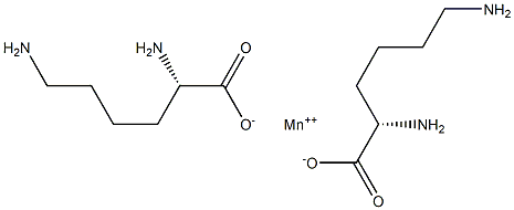 Lysine manganese Struktur