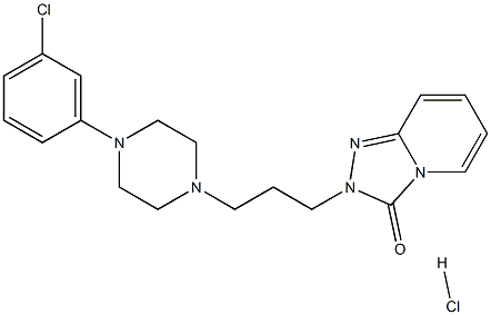 Trazodone hydrochloride Impurity M Structure