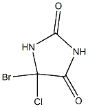 Bromochlorohydantoin powder Structure