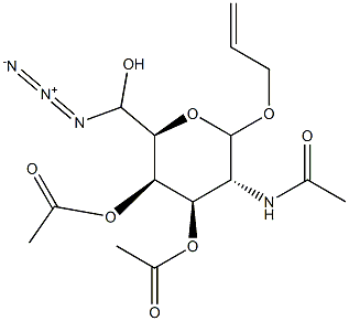 2-乙酰氨基-3,4-二-O-乙酰基-6-叠氮基-2-脱氧-D-吡喃半乳糖苷烯丙酯