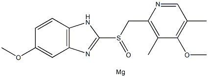 奥美拉唑镁 标准品 结构式