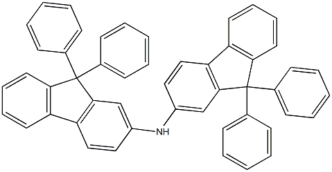 Bis-(9,9-diphenyl-9H-fluoren-2-yl)-amine Structure