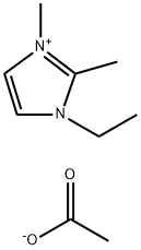 1-Ethyl-2,3-diMethylImidazolium Acetate, 141085-38-3, 结构式