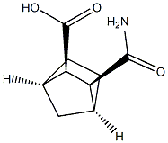 (1R,2R,3S,4S)-3-carbamoylbicyclo[2.2.1]heptane-2-carboxylic acid, 6251-87-2, 结构式