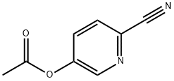 5-ACETYLOXY-2-CYANOPYRIDINE Structure