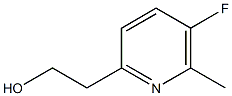 2-(5-fluoro-6-methylpyridin-2-yl)ethan-1-ol Struktur