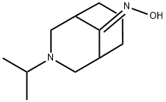 N-[3-(丙烷-2-基)-3-氮杂二环[3.3.1]壬烷-9-亚基]羟胺, 1000931-14-5, 结构式