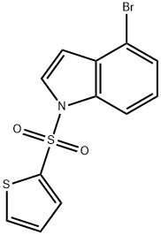 1001394-83-7 4-bromo-1-(2-thienylsulfonyl)-1H-indole