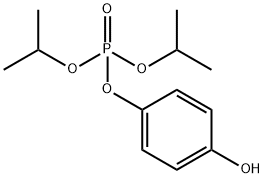 4-羟基苯基二异丙基磷酸酯, 100524-86-5, 结构式