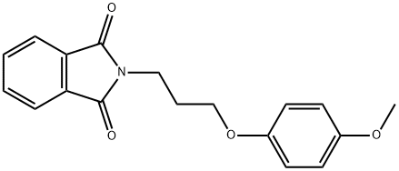 N-[3-(4-methoxy-phenoxy)-propyl]-phthalimide Struktur