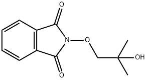 1H-Isoindole-1,3(2H)-dione, 2-(2-hydroxy-2-methylpropoxy)- Struktur