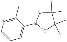 2-Methyl-3-(4,4,5,5-tetraMethyl-1,3,2-dioxaborolan-2-yl)pyridine 化学構造式