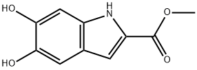 Methyl 5,6-dihydroxy-1H-indole-2-Carboxylate Structure