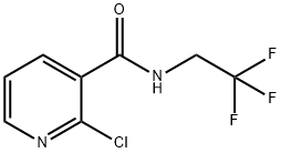 2-chloro-N-(2,2,2-trifluoroethyl)nicotinamide 结构式