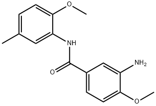 3-amino-4-methoxy-N-(2-methoxy-5-methylphenyl)benzamide|