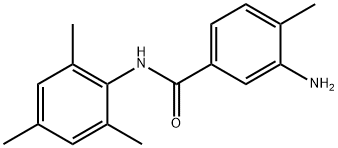 3-amino-4-methyl-N-(2,4,6-trimethylphenyl)benzamide 化学構造式