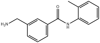 3-(aminomethyl)-N-(2-methylphenyl)benzamide Structure