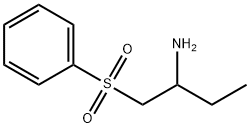 1-(苯磺酰)丁烷-2-胺,1017140-16-7,结构式