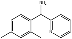 (2,4-DiMethylphenyl)(pyridin-2-yl)MethanaMine Struktur