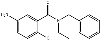 5-amino-N-benzyl-2-chloro-N-ethylbenzamide Structure