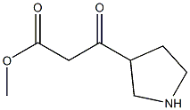 BETA-OXO-3-PYRROLIDINEPROPANOIC ACID METHYL ESTER Structure