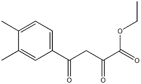 ethyl 4-(3,4-dimethylphenyl)-2,4-dioxobutanoate, 1019457-35-2, 结构式