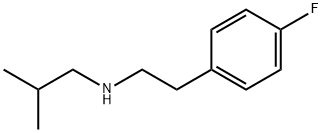 [2-(4-fluorophenyl)ethyl](2-methylpropyl)amine Struktur