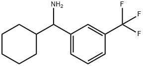 cyclohexyl[3-(trifluoromethyl)phenyl]methanamine Structure