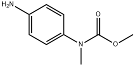 methyl N-(4-aminophenyl)-N-methylcarbamate Struktur