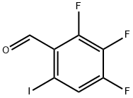 2,3,4-TRIFLUORO-6-IODOBENZALDEHYDE, 1026898-78-1, 结构式