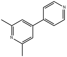 4,4'-Bipyridine, 2,6-dimethyl- Structure