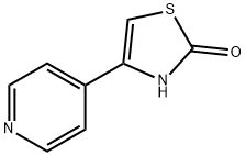 4-(pyridin-4-yl)-2,3-dihydro-1,3-thiazol-2-one Structure