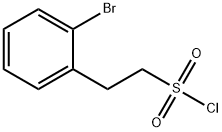 2-(2-bromophenyl)ethane-1-sulfonyl chloride Structure