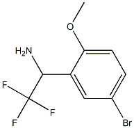 1-(5-bromo-2-methoxyphenyl)-2,2,2-trifluoroethan-1-amine|1-(5-溴-2-甲氧基苯基)-2,2,2-三氟乙烷-1-胺