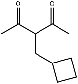 3-(环丁基甲基)-2,4-戊二酮, 1038864-61-7, 结构式