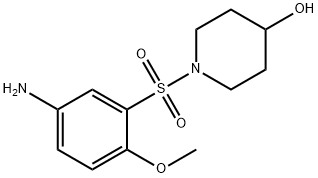 1-[(5-amino-2-methoxybenzene)sulfonyl]piperidin-4-ol|