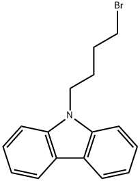 9-(4-溴丁基)-9H-咔唑,10420-20-9,结构式
