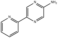 2-Amino-5-(2-pyridyl)pyrazine Structure