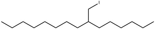1-碘-2-己基癸烷 结构式