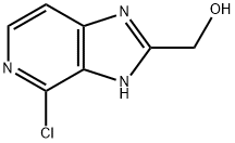 (4-chloro-1H-imidazo[4,5-c]pyridin-2-yl)methanol Structure