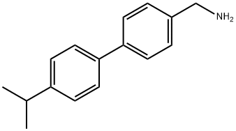 {4-[4-(Propan-2-yl)phenyl]phenyl}methanamine,1049144-40-2,结构式