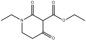 Ethyl 1-Ethyl-2,4-dioxopiperidine-3-carboxylate Struktur