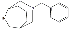 3-benzyl-3,9-diazabicyclo[3.3.2]decane Structure