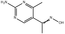 5-[1-(hydroxyimino)ethyl]-4-methylpyrimidin-2-amine Structure