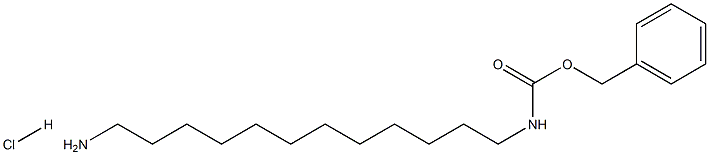 N-Carbobenzoxy-1,12-diaminododecane Hydrochloride Struktur