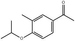 1-[3-Methyl-4-(propan-2-yloxy)phenyl]ethan-1-one Structure