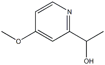 1-(4-Methoxy-pyridin-2-yl)-ethanol Struktur