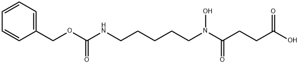 4-[(5-{[(benzyloxy)carbonyl]amino}pentyl)(hydroxy)amino]-4-oxobutanoic acid